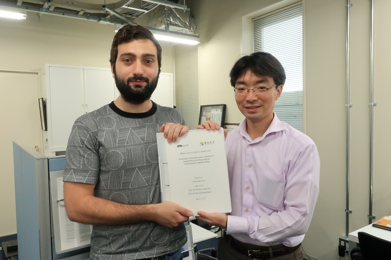 Mr. Dakessian  with Associate Prof. Sugiyama