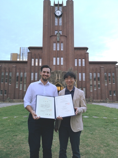 Dr. Casola  and Associate Prof. Sugiyama