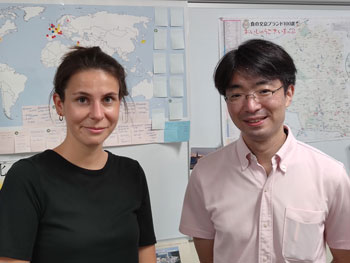 Dr. Zeberli and Prof. Sugiyama