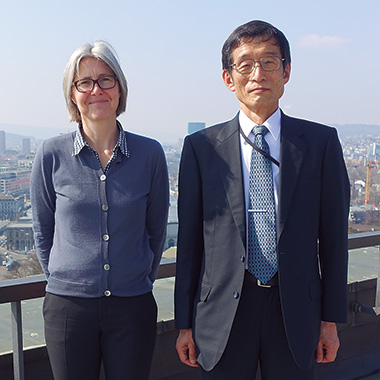 Co-Head Keller and URA Hayashi