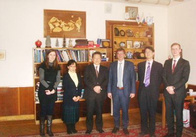 Meeting with Vice-Rector Nikolay Semin, MSU