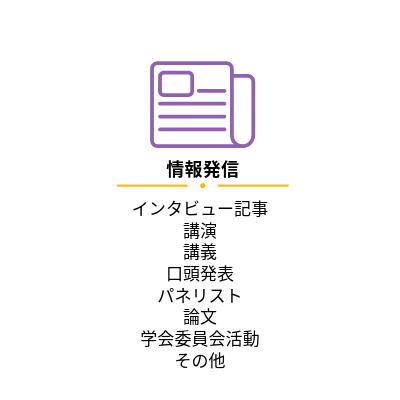 情報発信